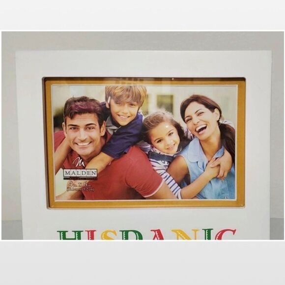 New Hispanic White 4X6 Picture Frame - Picture 3 of 14
